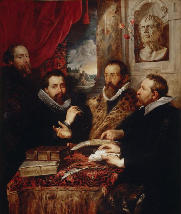 Peter Paul Rubens The Four Philosophers (mk08) Sweden oil painting art